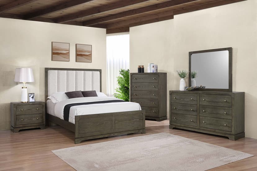 Gran Park 5-piece California King Bedroom Set Dark Cocoa